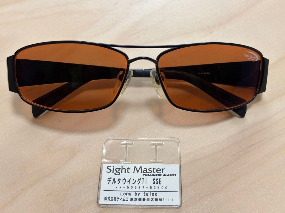 ティムコSight Master デルタウィング Ti SSE タレックス偏光