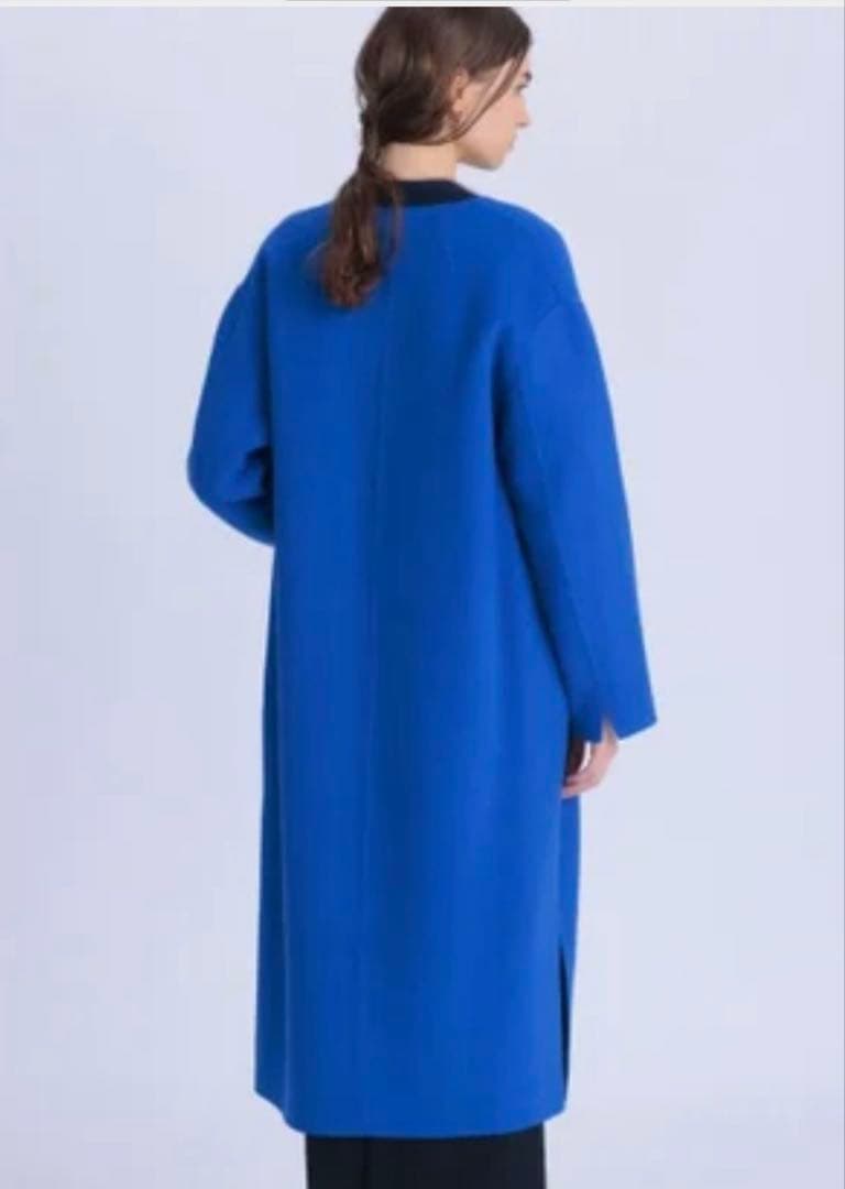 ヤマダヤ福袋2026 Aga ノーカラーロングコート4.5万　スコットクラブ