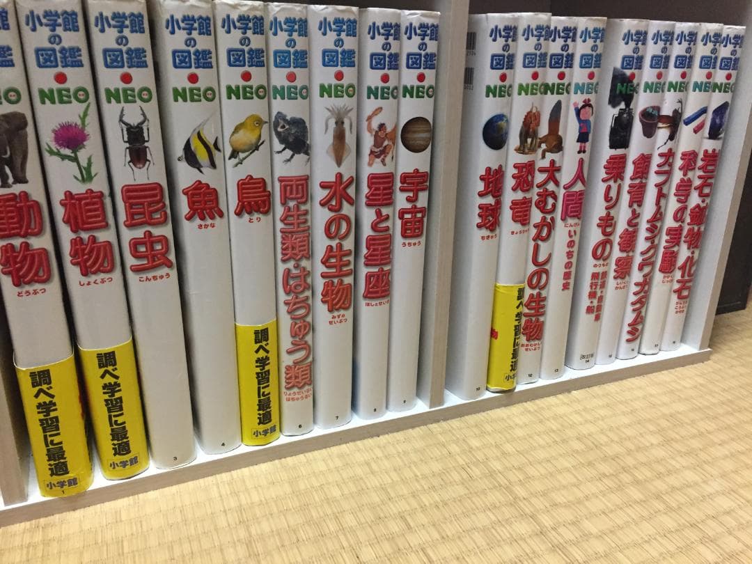 小学館の図鑑NEO 小学館の図鑑NEO 1～18巻 18冊セット
