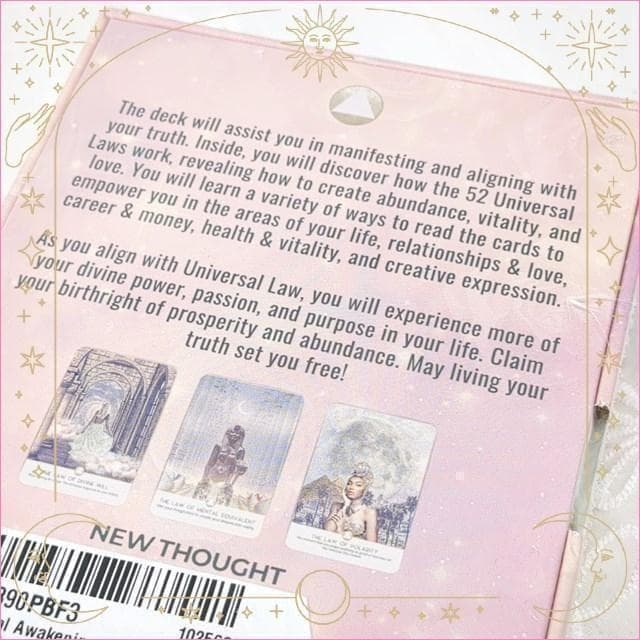 【正規品オラクルカード】ラスト1点✨フェミニンで美しい目覚めのオラクル／金縁仕様