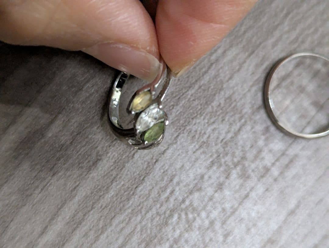 ☆*☆様 シルバーリング ネックレス ゴールド ペンダントトップ