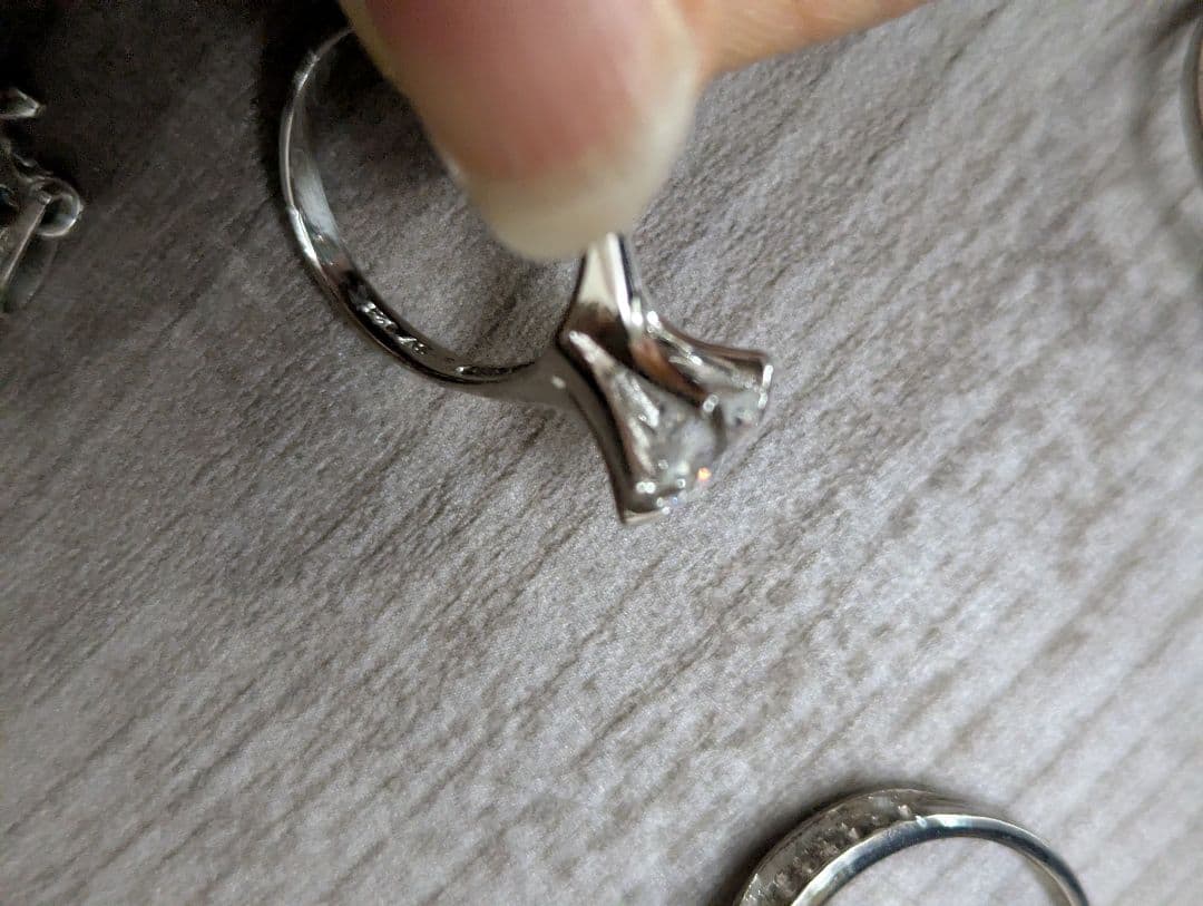 ☆*☆様 シルバーリング ネックレス ゴールド ペンダントトップ