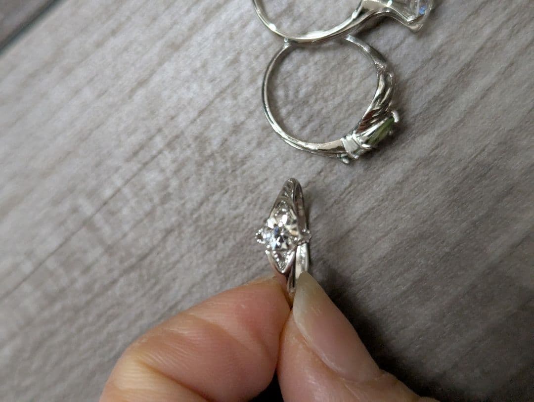 ☆*☆様 シルバーリング ネックレス ゴールド ペンダントトップ