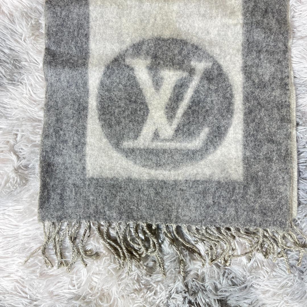 [大人気]　ルイヴィトン　マフラー　ウール　エシャルプ カーディフ LV