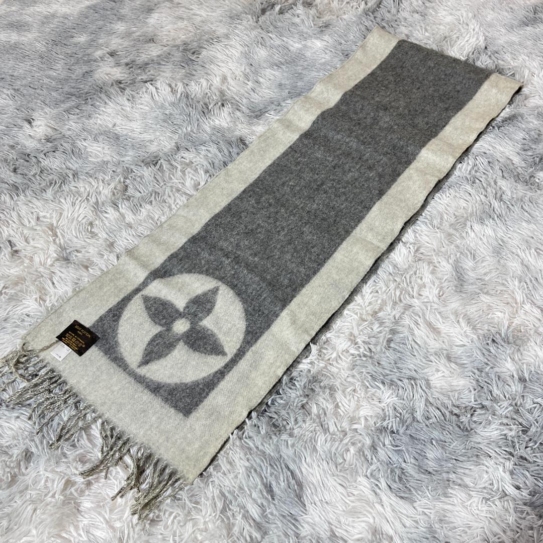 [大人気]　ルイヴィトン　マフラー　ウール　エシャルプ カーディフ LV