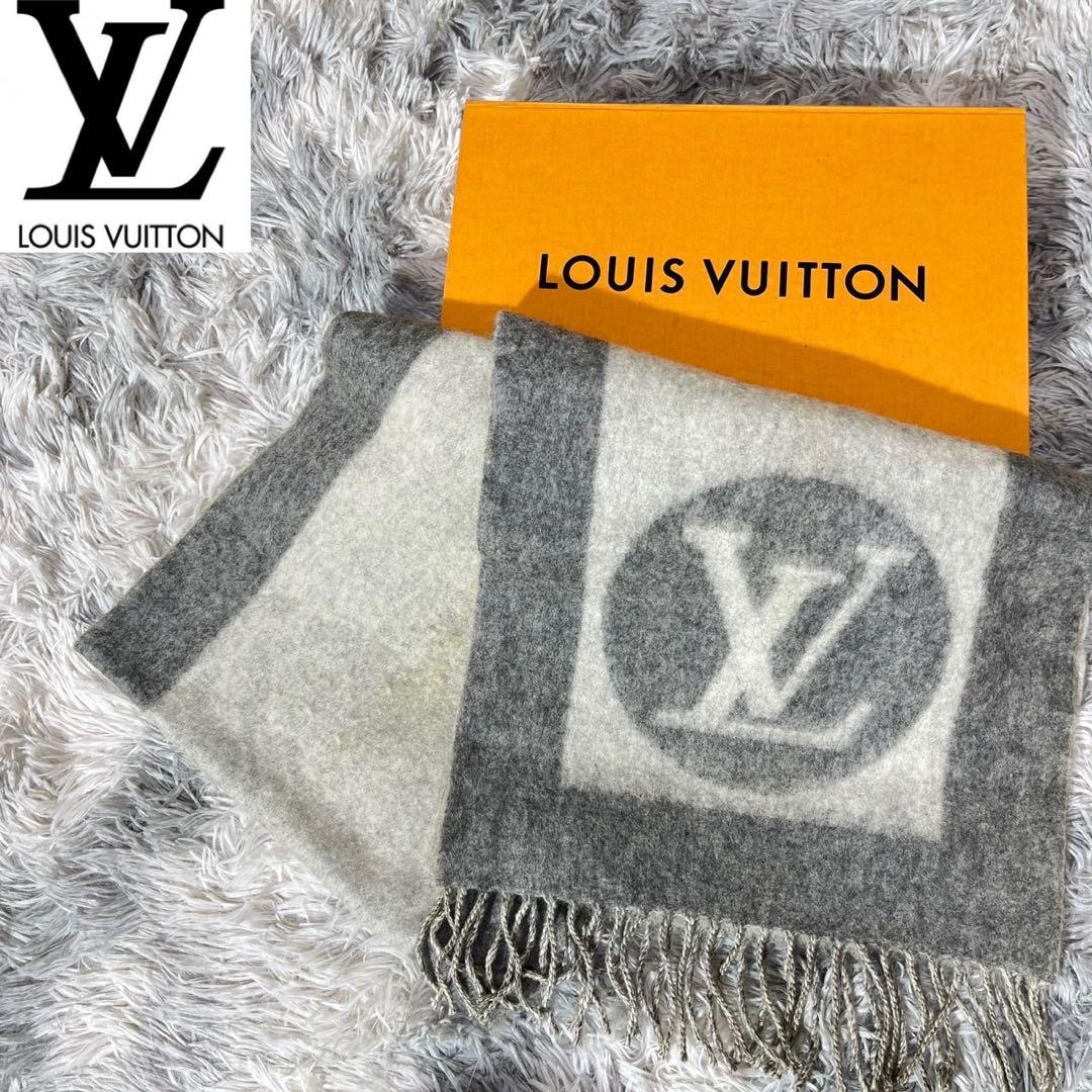 [大人気]　ルイヴィトン　マフラー　ウール　エシャルプ カーディフ LV