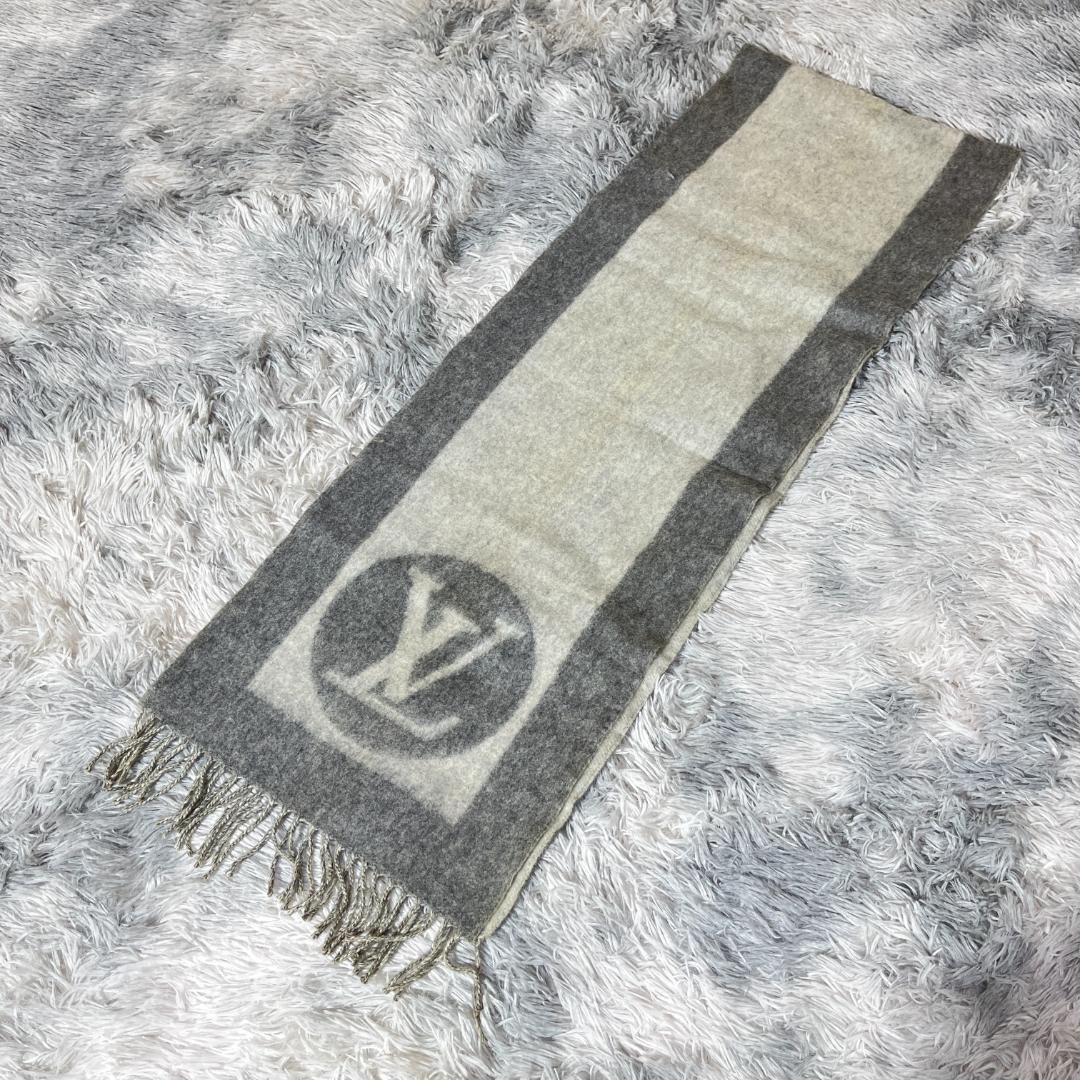 [大人気]　ルイヴィトン　マフラー　ウール　エシャルプ カーディフ LV