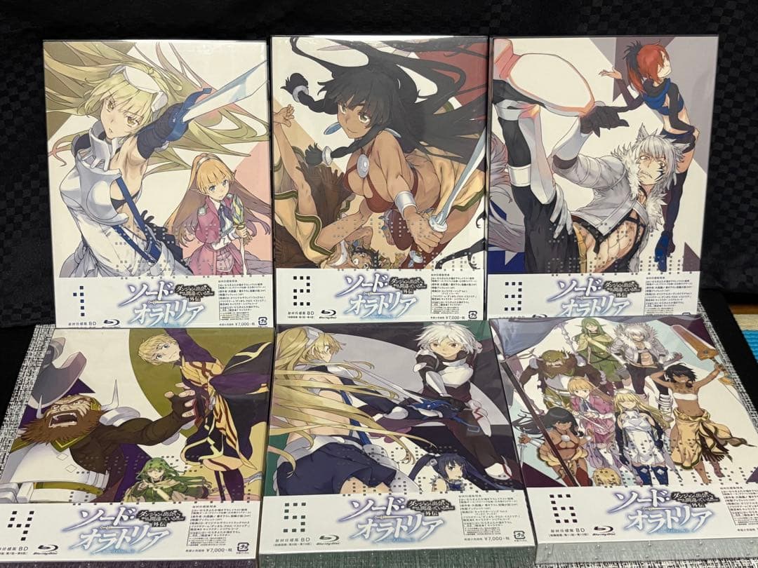 ソード・オラトリア ダンまち初回限定版Blu-rayBOX全巻セット