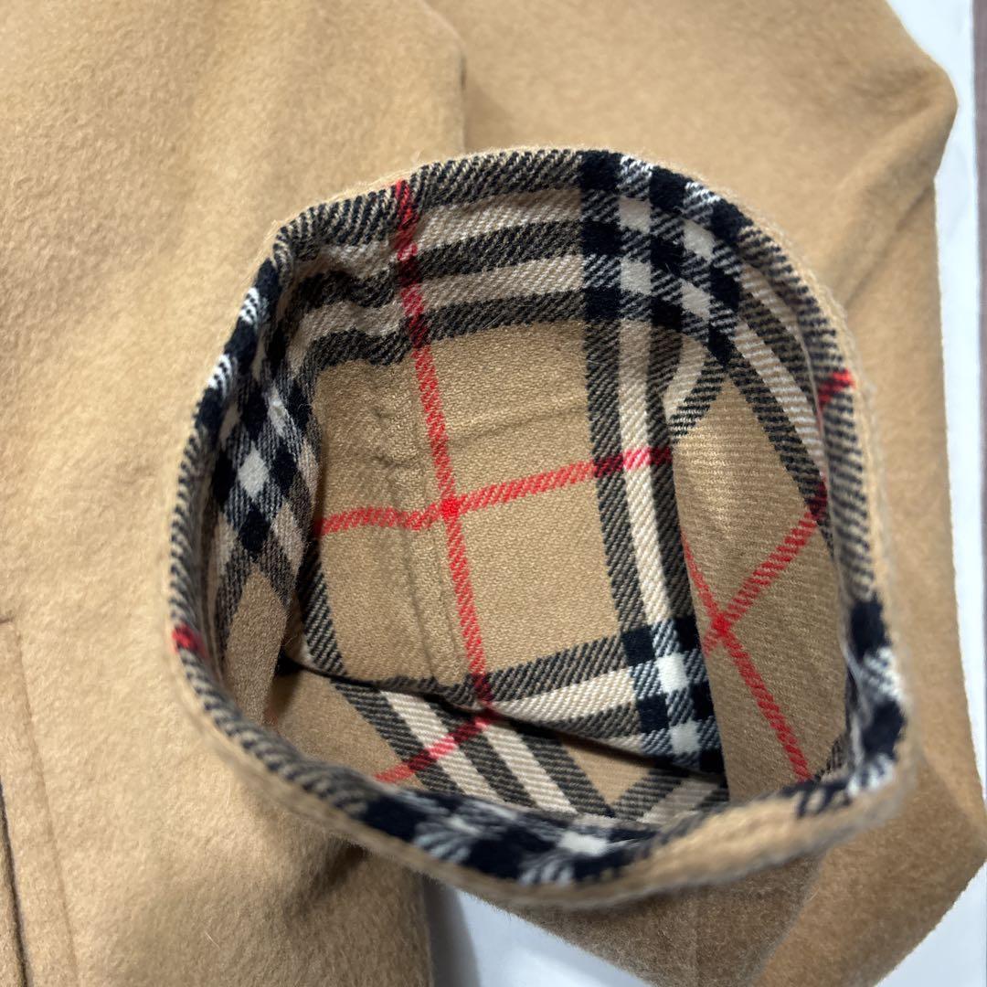 【幻の逸品】バーバリーズ　カシミヤウール　ダブルチェスターコート　金ボタン