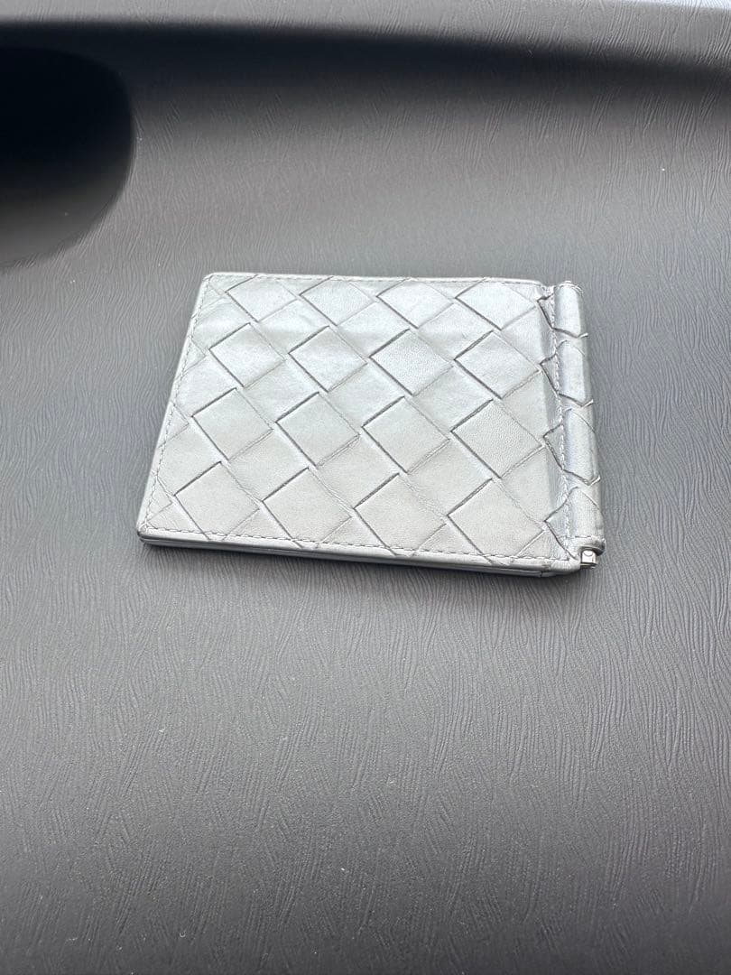 ボッテガマネークリップ　グレー2月14日まで出品 （後1日）