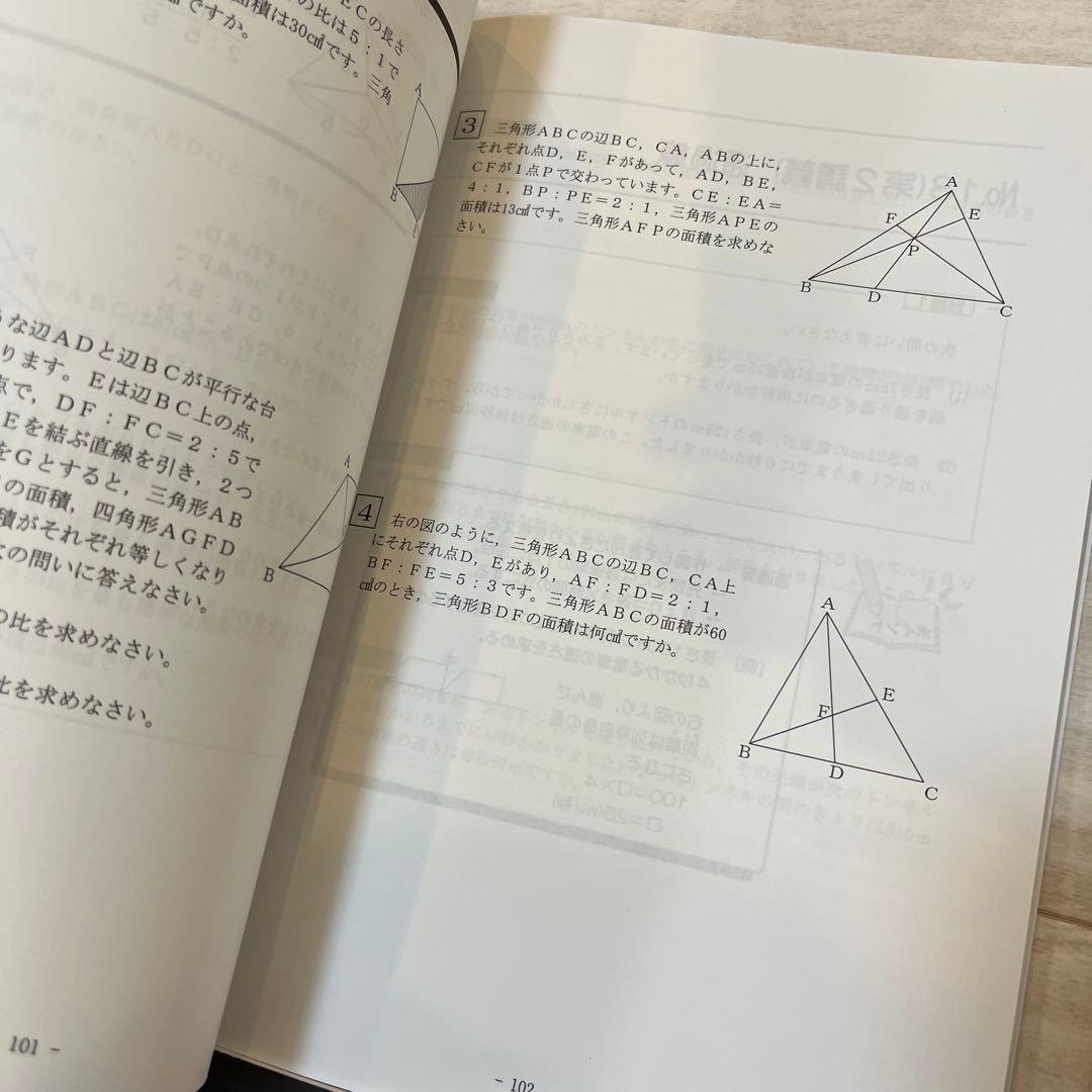 希　小5年　最高レベル算数　2024年数学問題集