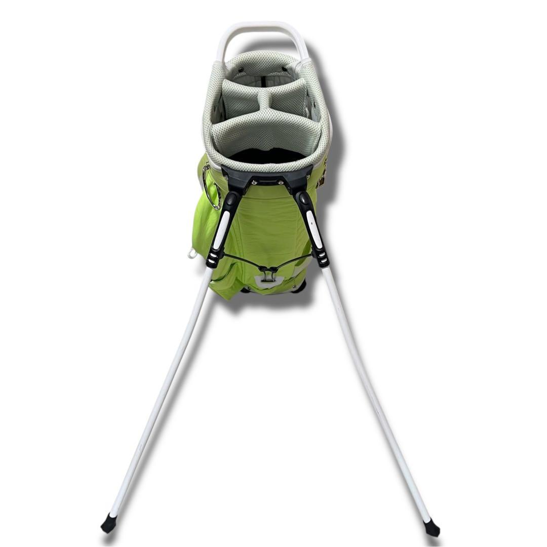 美品 定価4.5万 WAAC ワック スタンドキャディバッグ ユニセックス 軽量