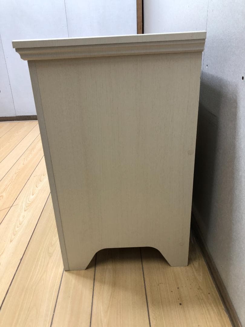 ニトリ　チェスト((Nキャセイ2 TB 6799 WHW)　　88106-1-②