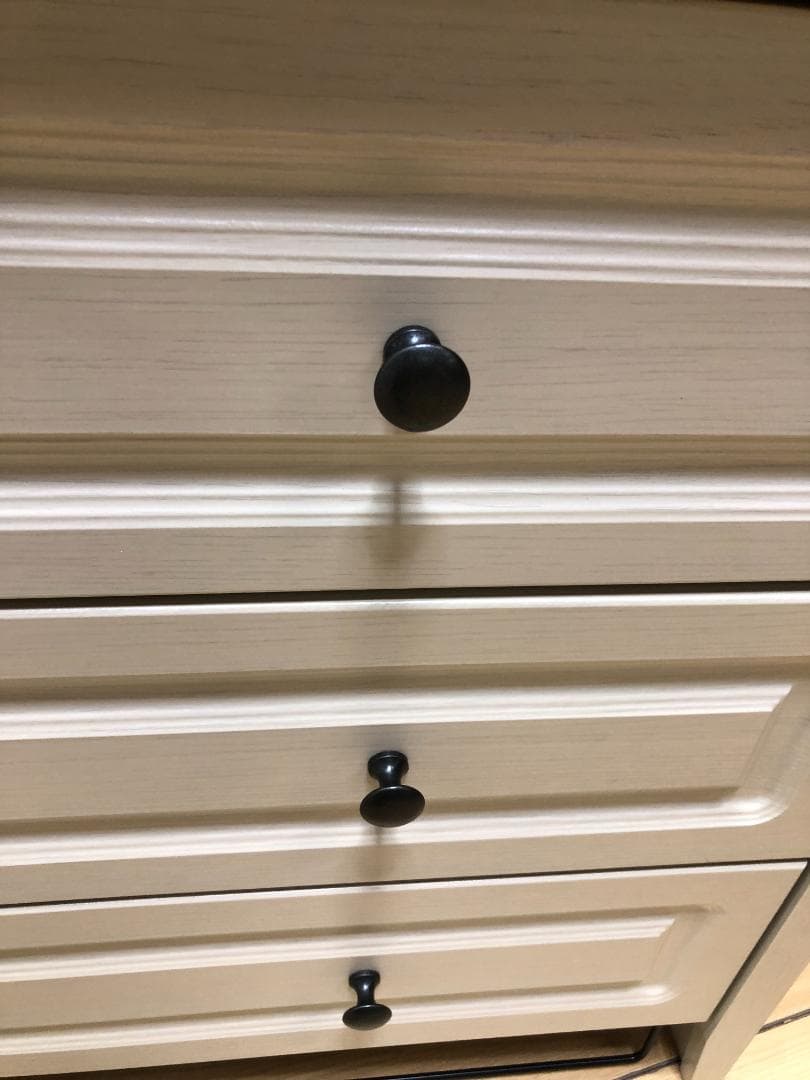 ニトリ　チェスト((Nキャセイ2 TB 6799 WHW)　　88106-1-②