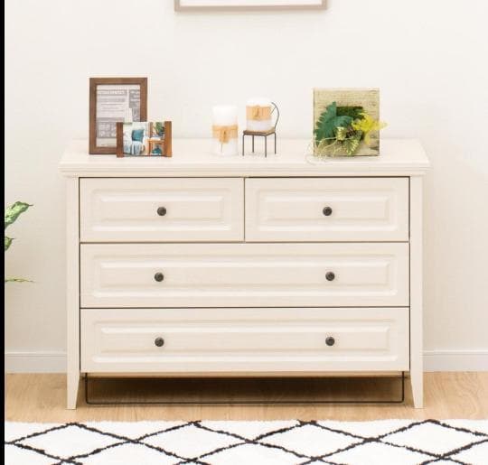 ニトリ　チェスト((Nキャセイ2 TB 6799 WHW)　　88106-1-②