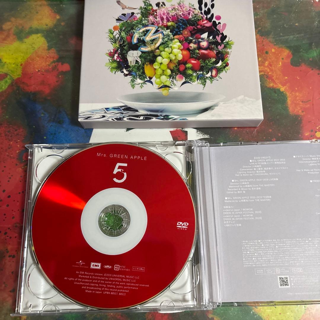 正規品 ミセスグリーンアップル 初回限定アルバム5