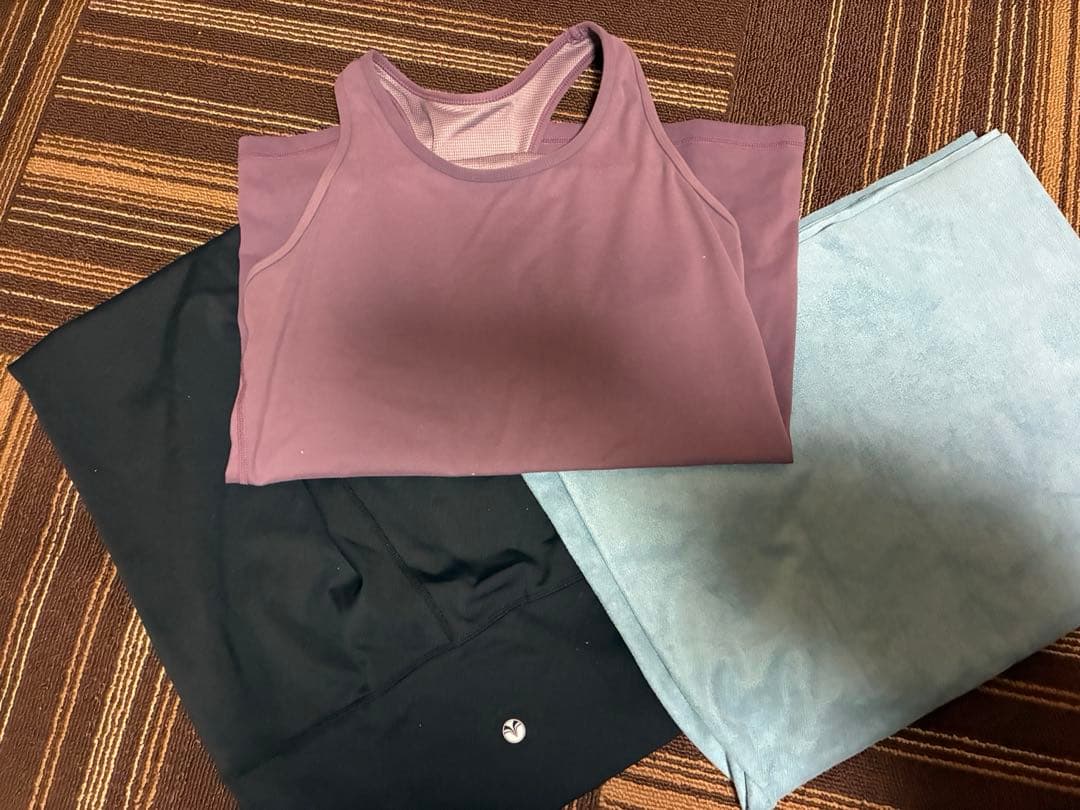 LAVA ヨガウェアM マットタオルセット