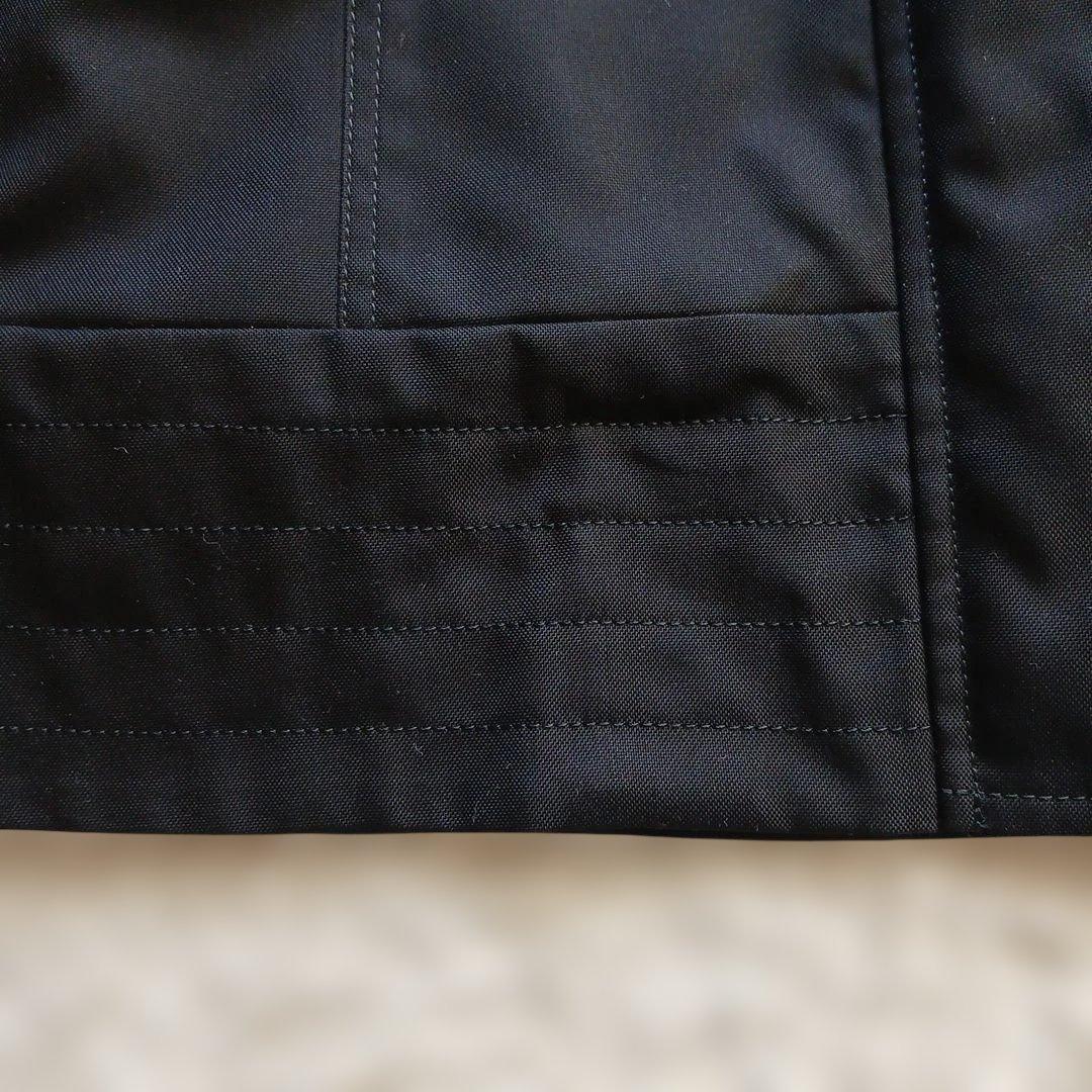 DAKS 黒　チェック裏地　ブルゾン　スプリングコート　マウンテンパーカー日本製