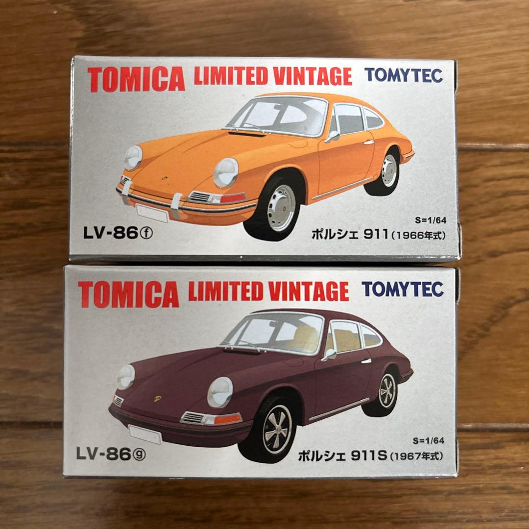 トミカリミテッドヴィンテージ ポルシェ 911 & 911S