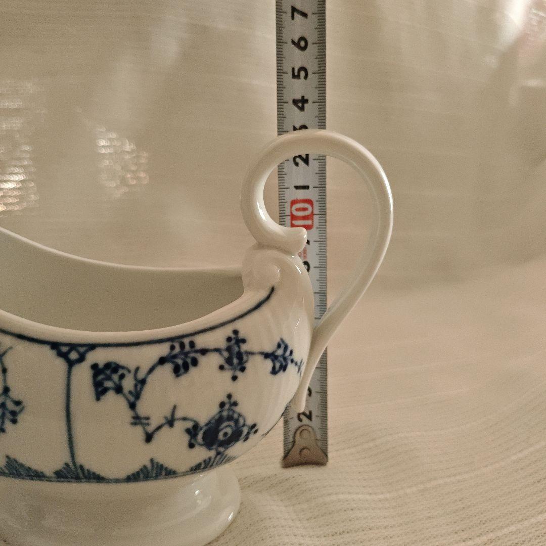 ロイヤルコペンハーゲン ブルーフルーテッド プレイン ソースジャグ