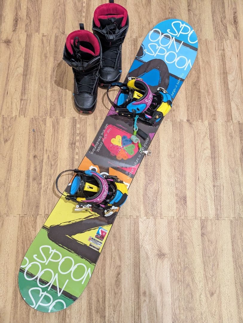 ブーツセット　スノーボード　SPOON 142cm ブーツ23cm