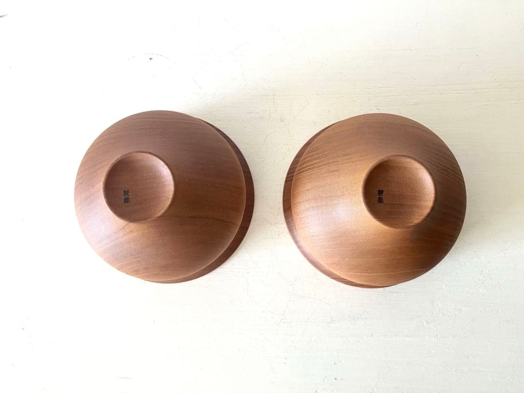 我戸幹男商店　TSUMUGI 汁椀　百合　Plain ペア