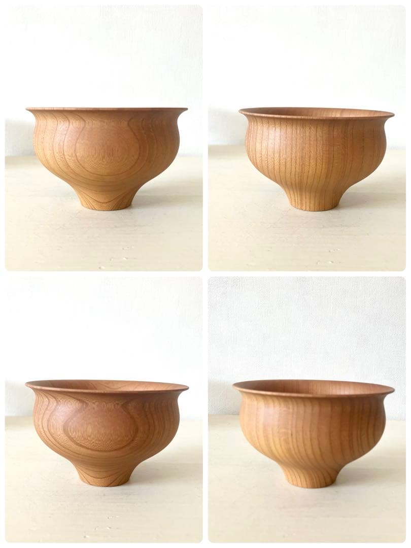 我戸幹男商店　TSUMUGI 汁椀　百合　Plain ペア