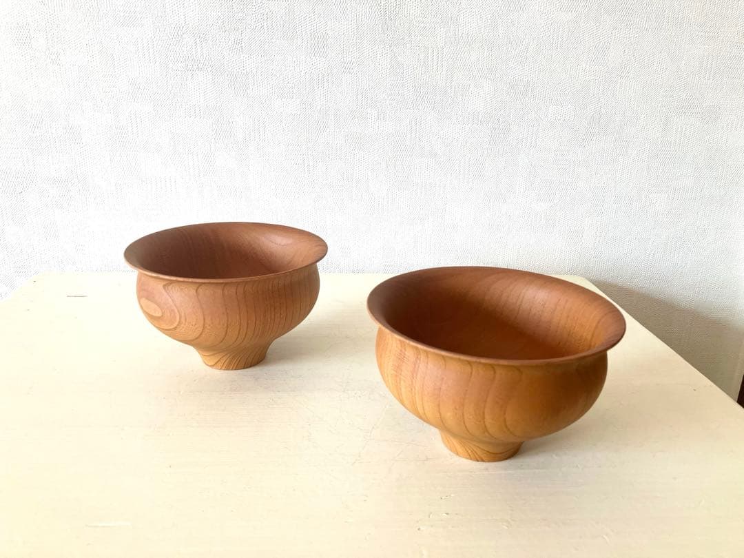 我戸幹男商店　TSUMUGI 汁椀　百合　Plain ペア