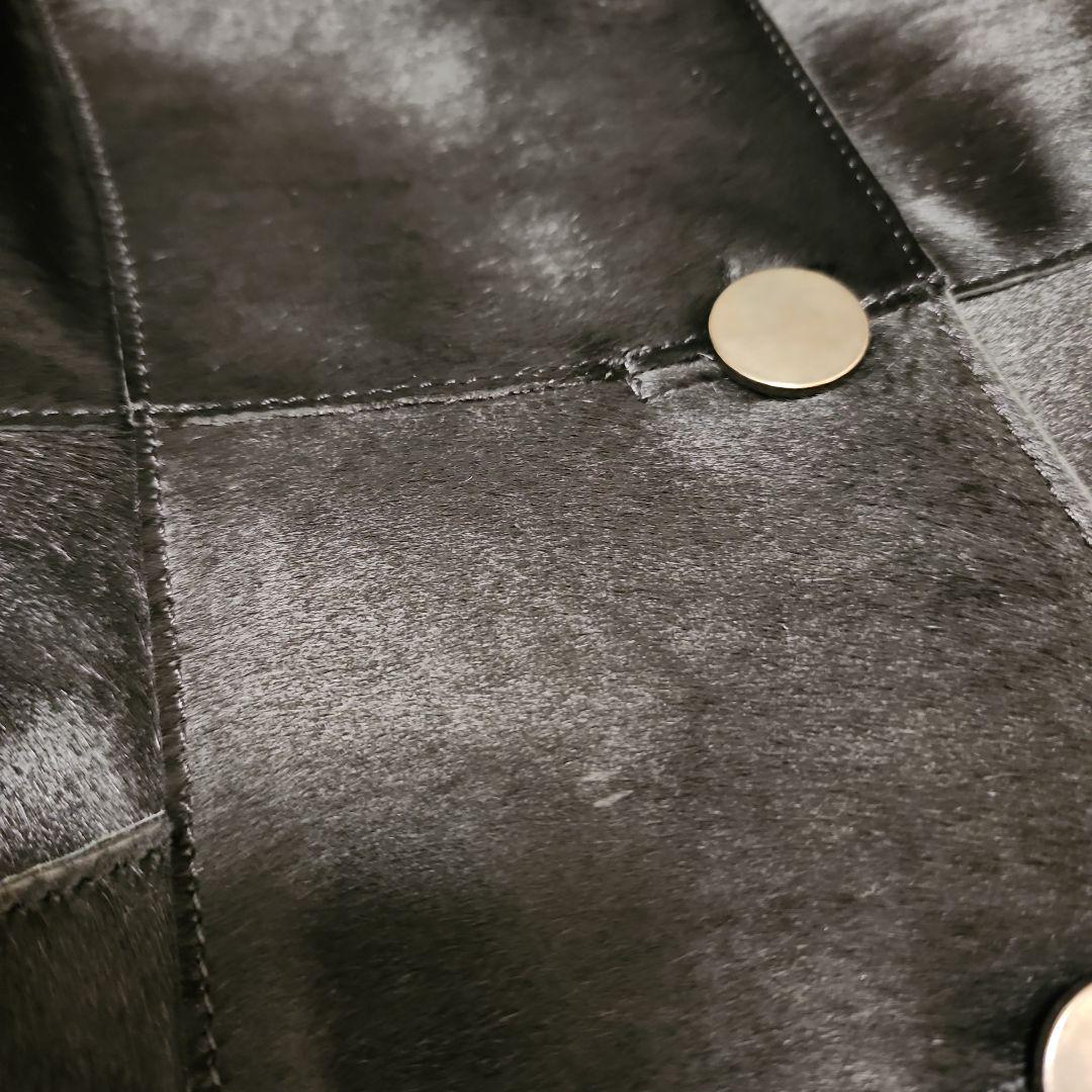 ブラック チェスターコート 3つボタン