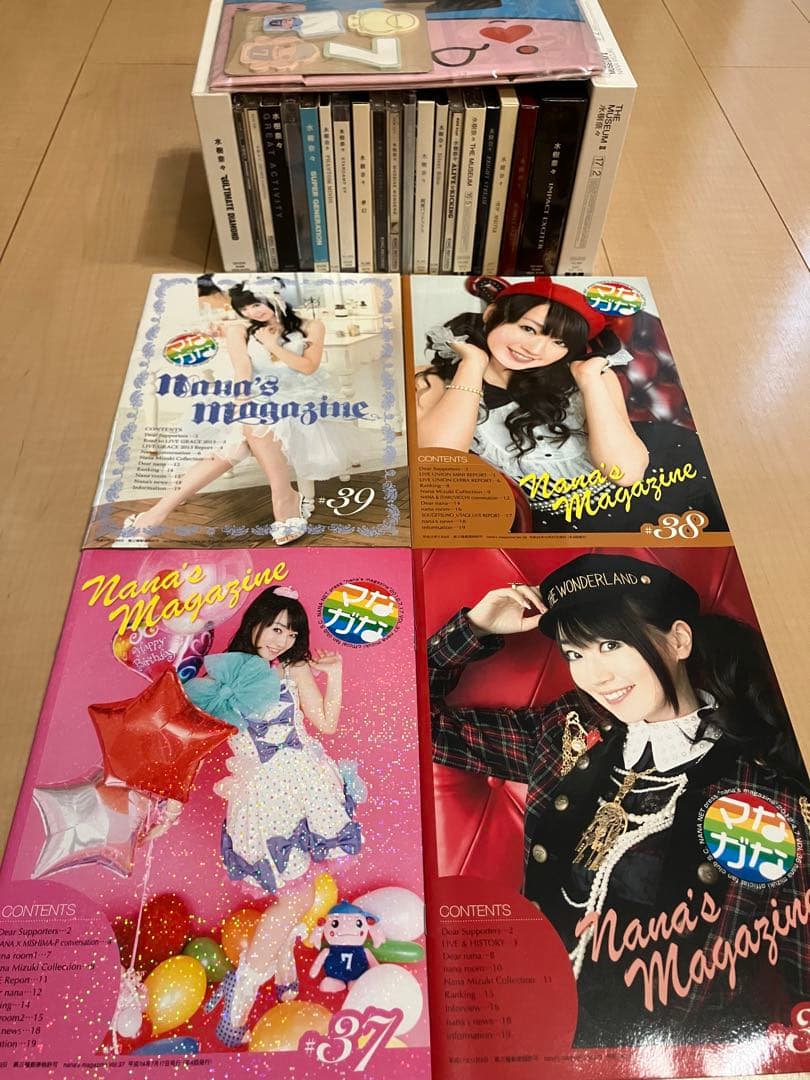 水樹奈々 CD・ファンクラブ特典セット