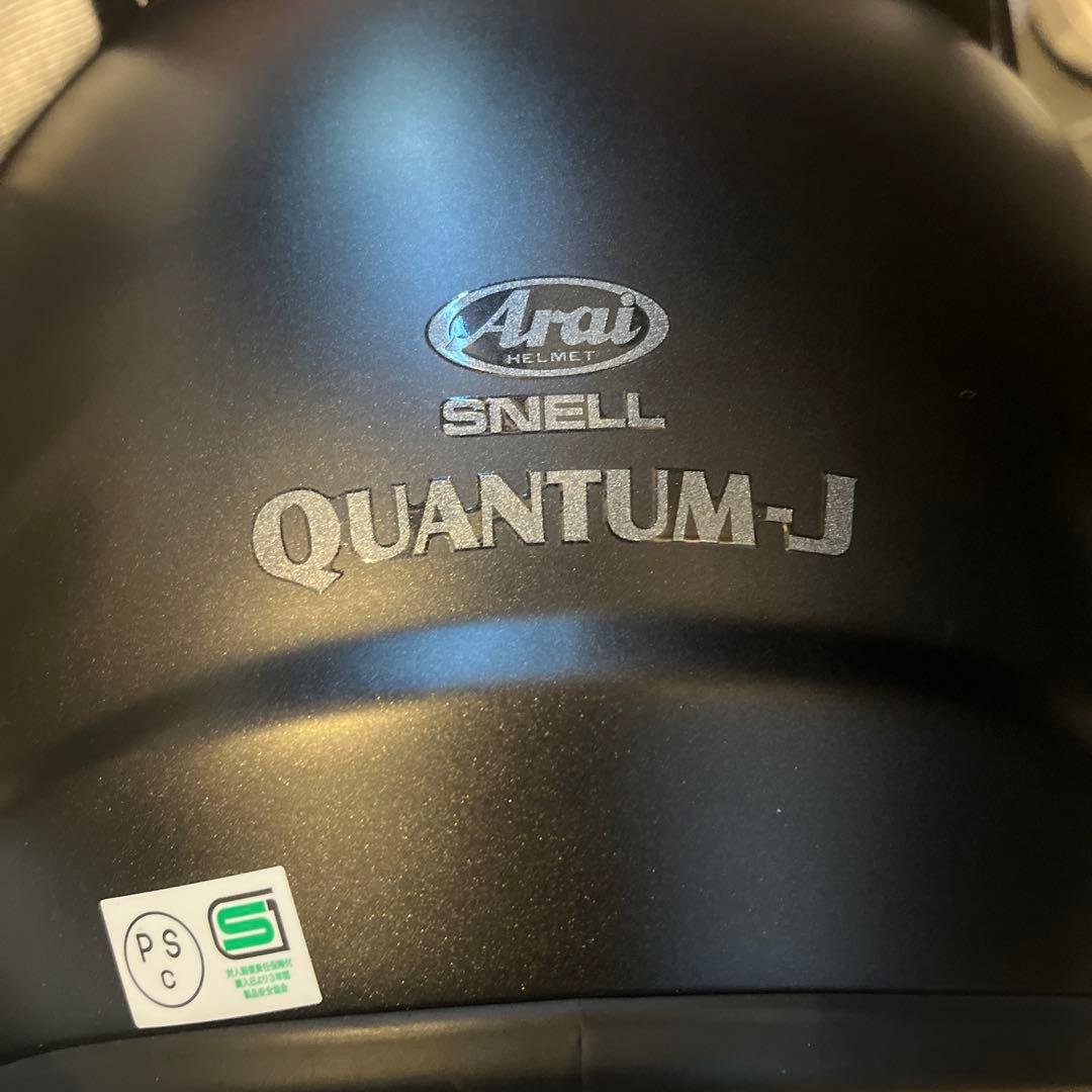 Arai Quantum-J フルフェイスヘルメット マットブラック Lサイズ