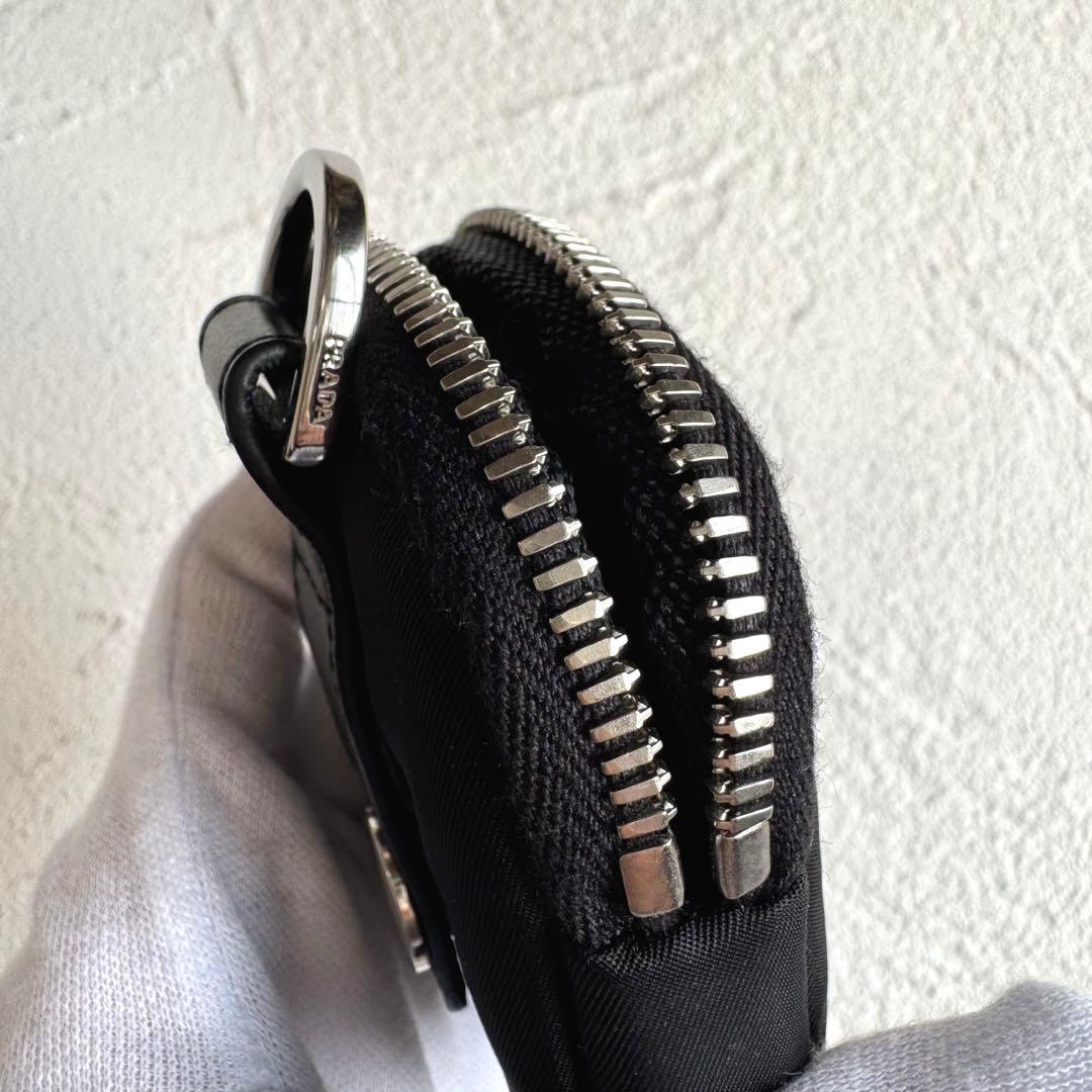 PRADA プラダ Re-Nylonミニポーチ ケース 三角ロゴ ブラック