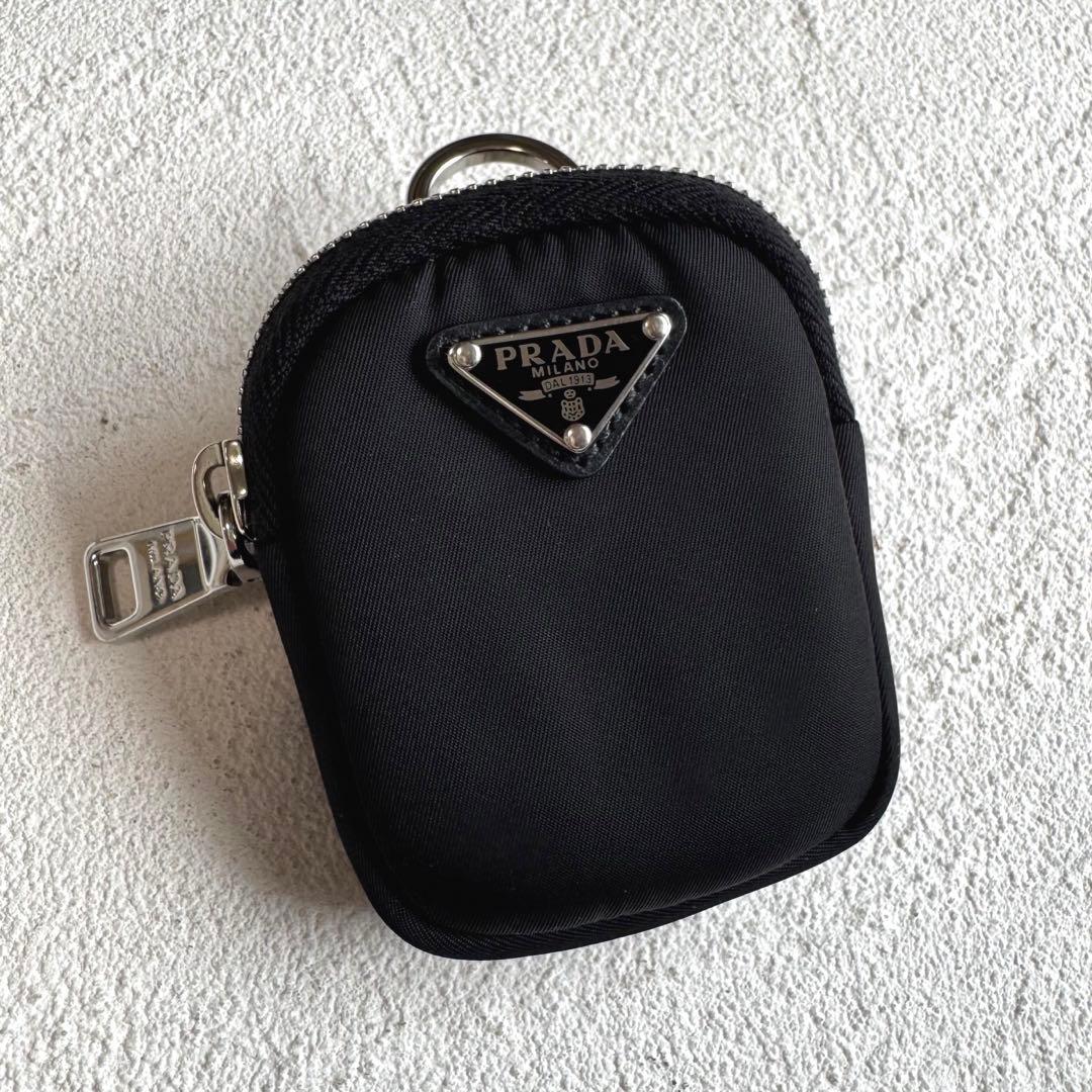 PRADA プラダ Re-Nylonミニポーチ ケース 三角ロゴ ブラック