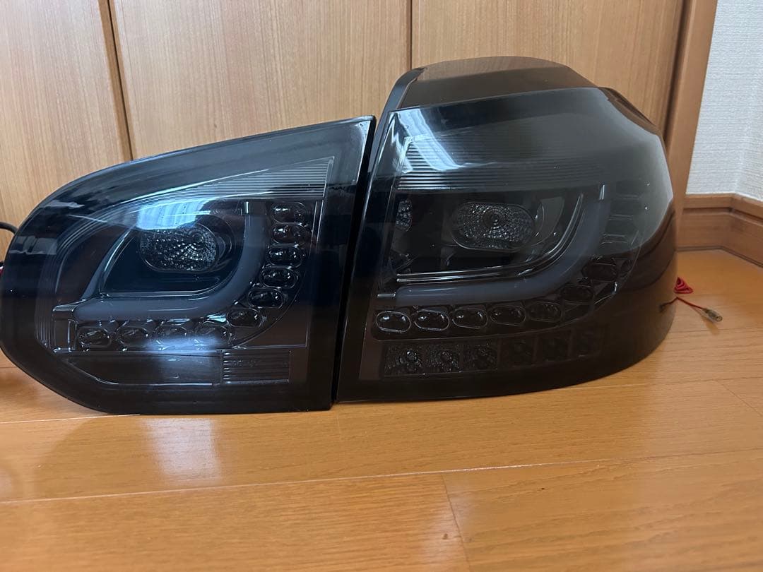 ゴルフ6 ファイバーLEDスモークテールランプ シーケンシャル