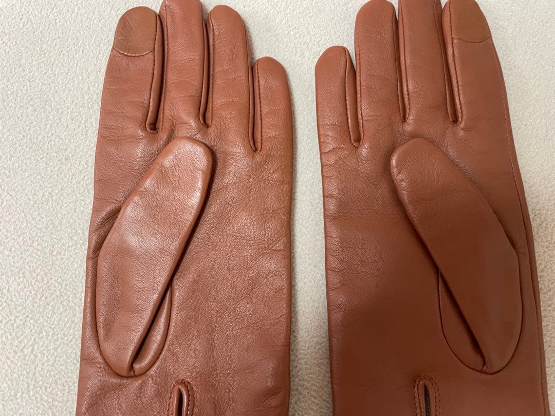 COACH コーチ ブラウン レザー 手袋 クラシック【未使用】