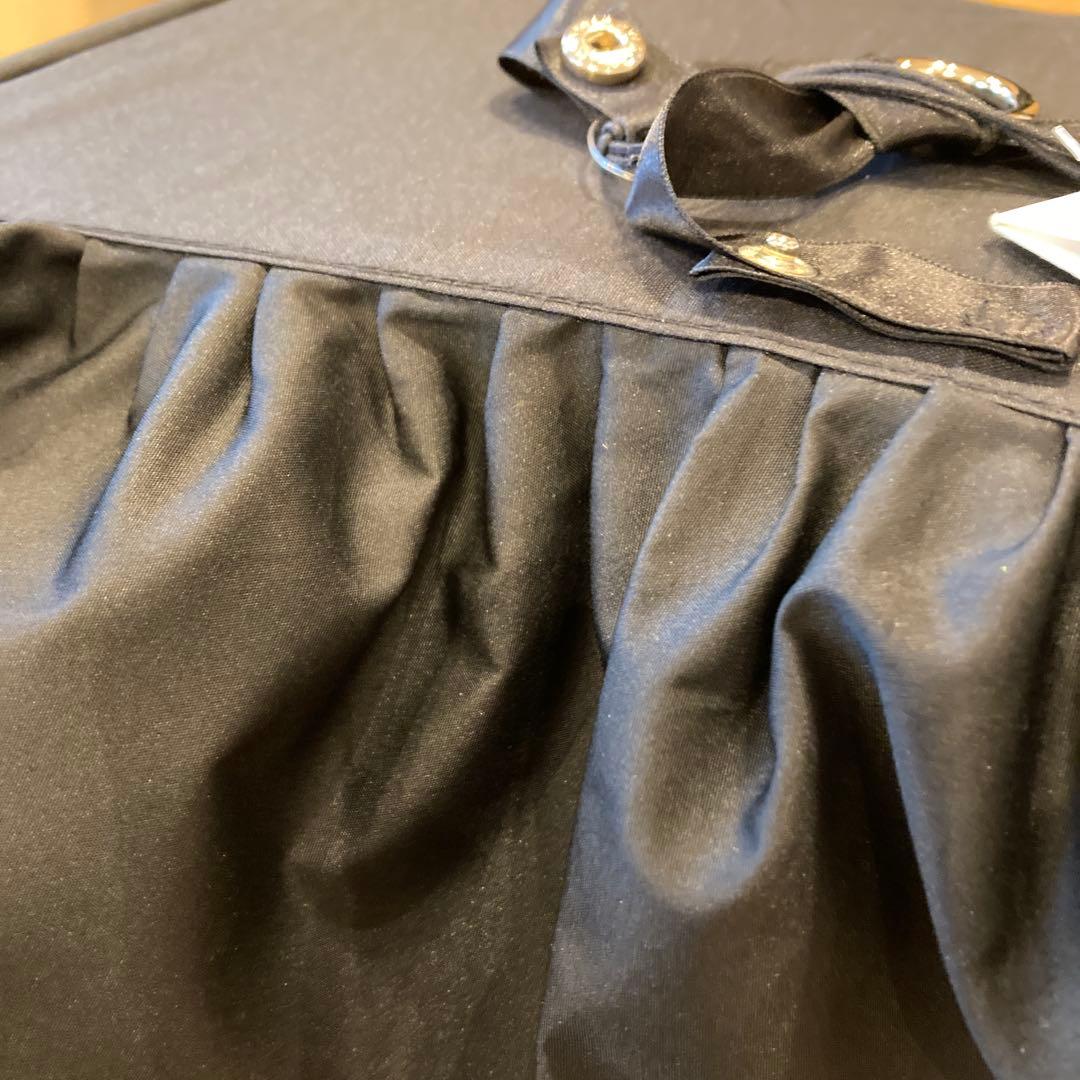 グレイシー　フリルたっぷり晴雨兼用日傘　ブラック