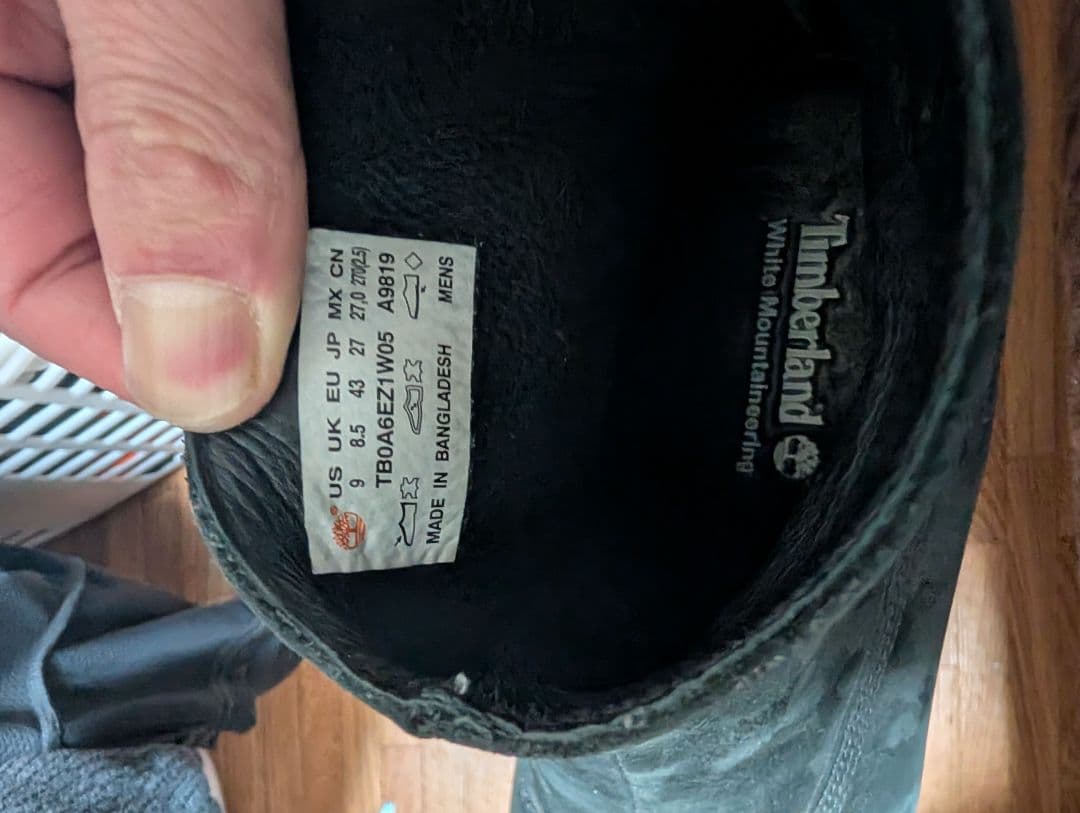 靴 WHITE MOUNTAINEERING x TIMBERLAND