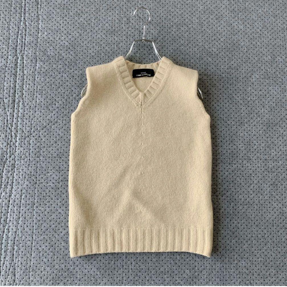 希少 90s COMME des GARÇONS tricot ウール ベスト