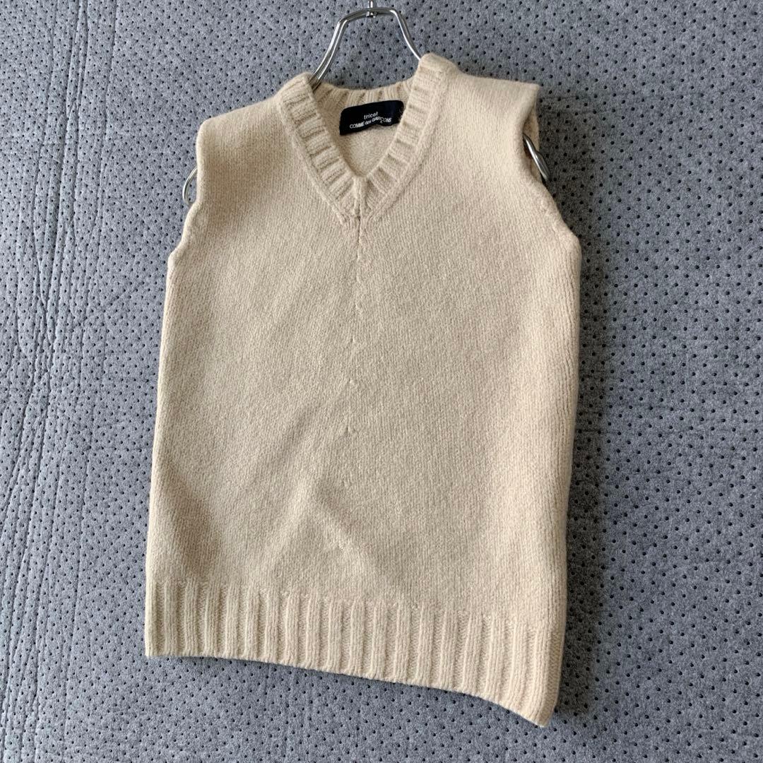 希少 90s COMME des GARÇONS tricot ウール ベスト