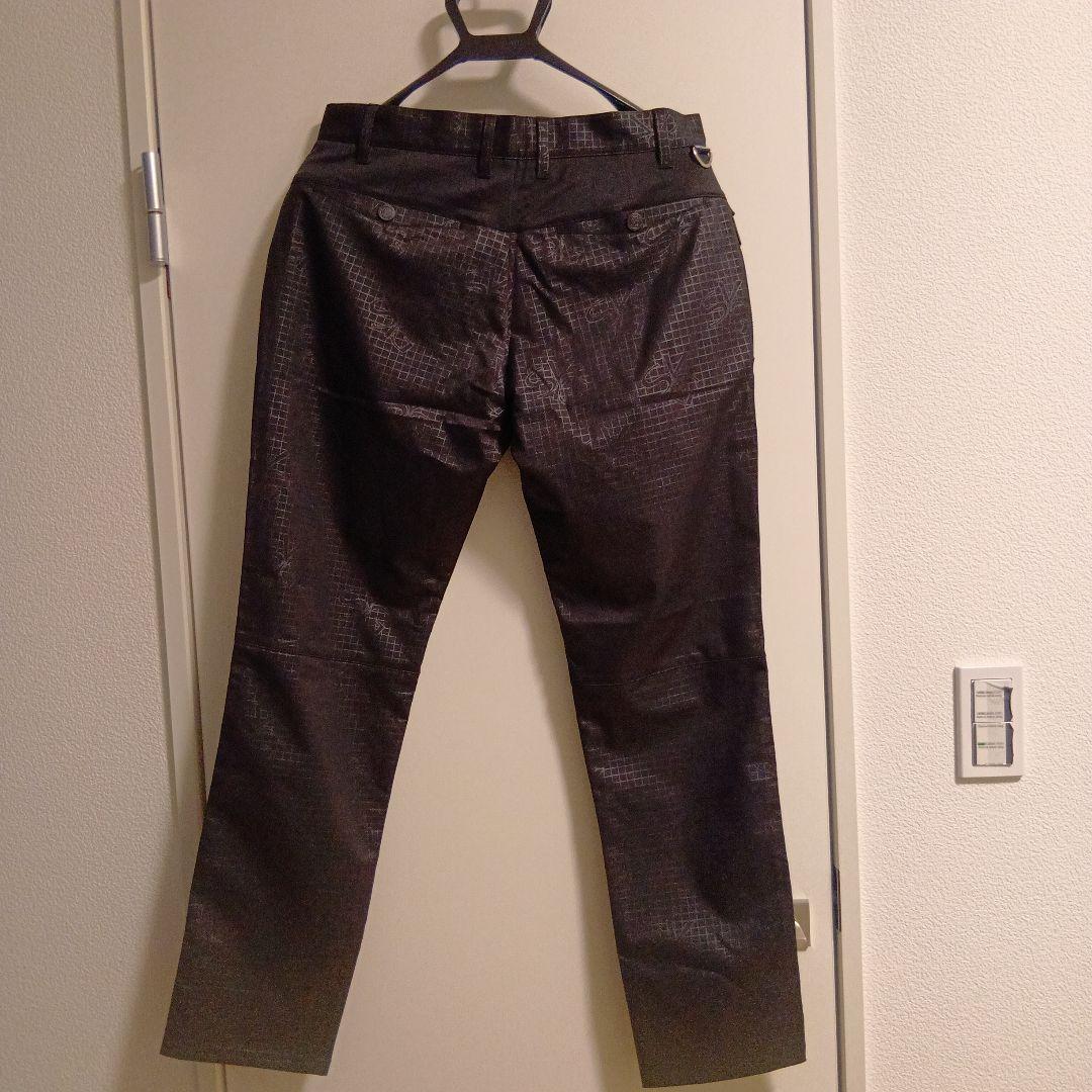 未使用品　sy32 by sweet years ブラック　総柄　Lサイズ相当