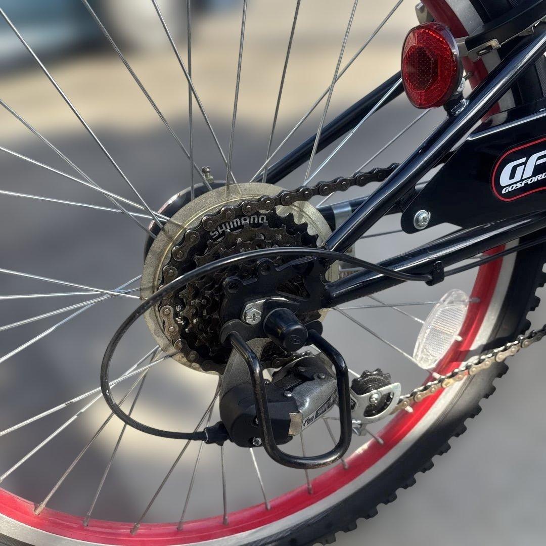 GF ジュニアスポーツバイク ブラック　22インチ