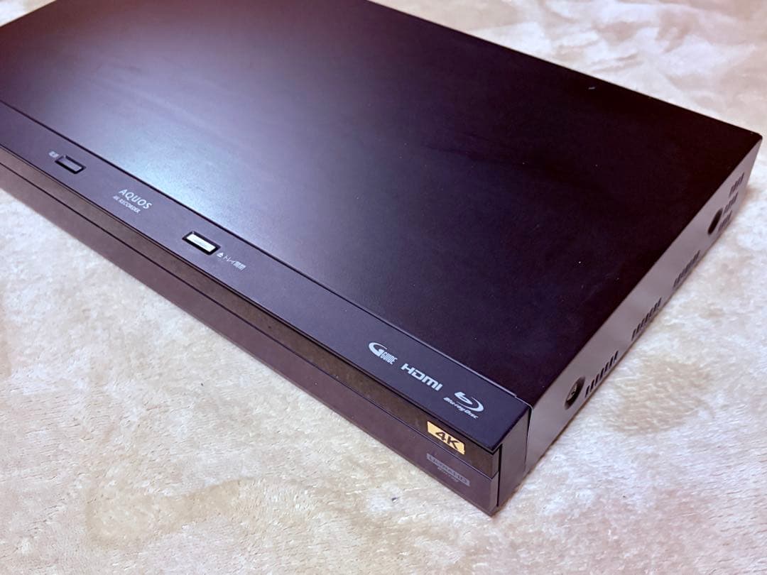 3番組同時録画 2TB SHARP AQUOS ブルーレイ 4B-C20BT3