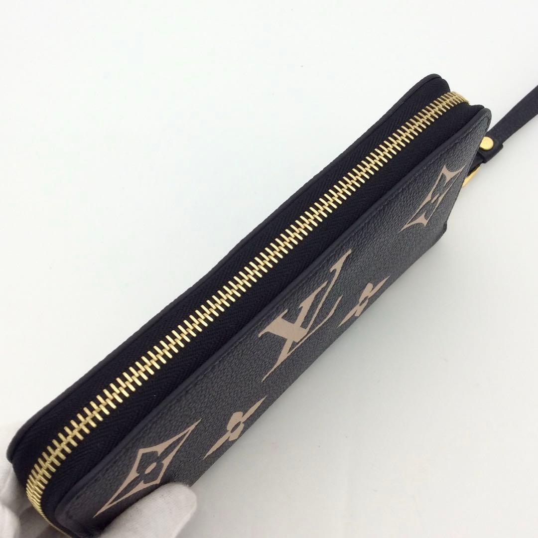 ルイヴィトン モノグラム アンプラント バイカラー ジッピーウォレット 長財布