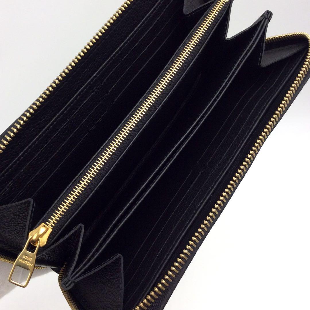 ルイヴィトン モノグラム アンプラント バイカラー ジッピーウォレット 長財布