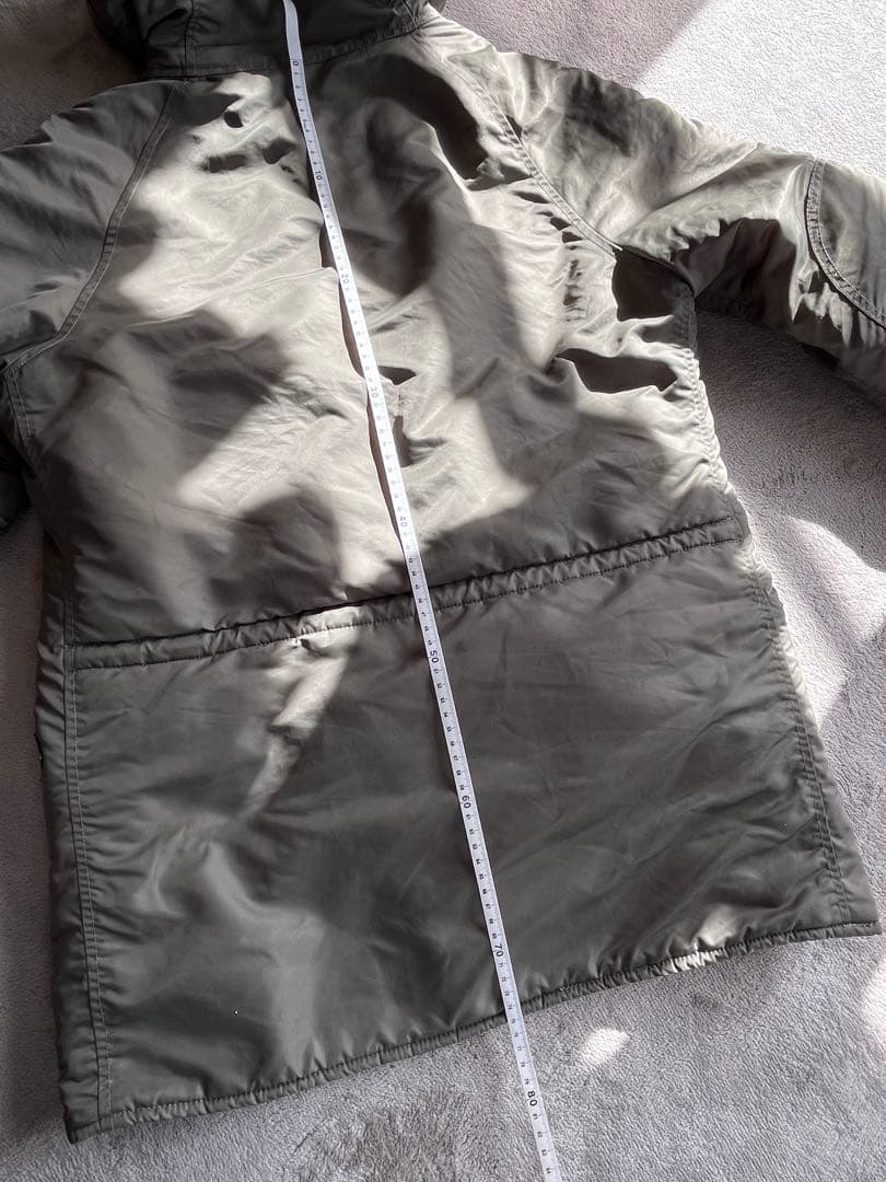 【HOUSTON】ヒューストンN3Bフライトジャケット カーキ