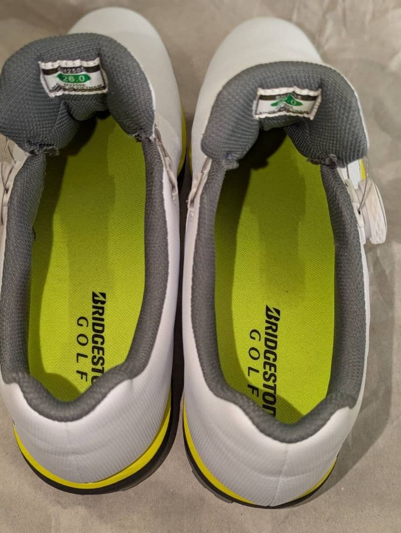 ブリヂストン／メンズゴルフシューズ／ スパイクレス BOAダイヤル 26cm