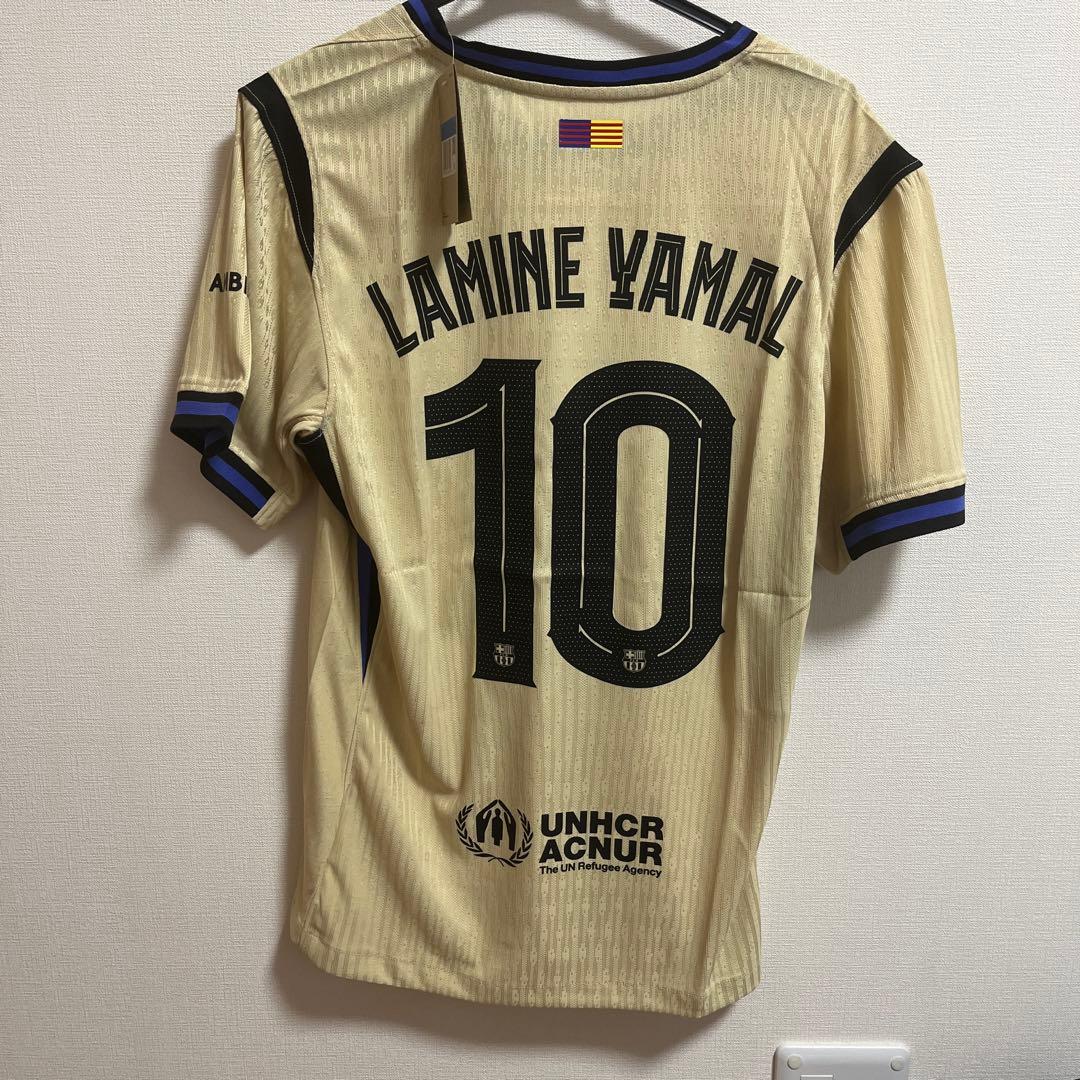 バルセロナ ラミンヤマル 25/26ユニフォーム　オーセンティック Mサイズ