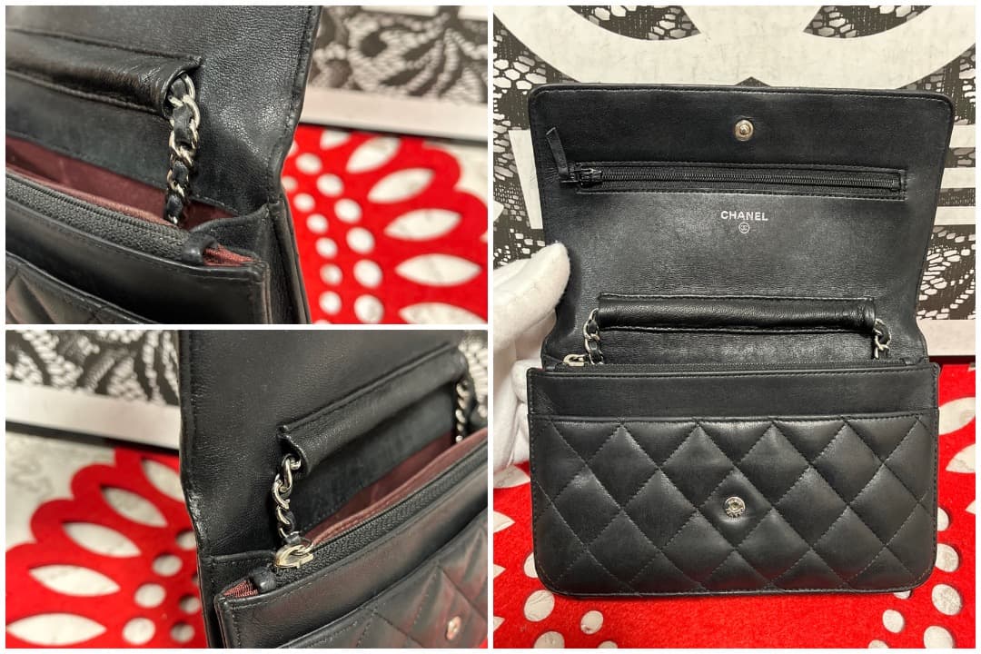 シャネル CHANEL チェーンウォレット チェーンショルダー 186