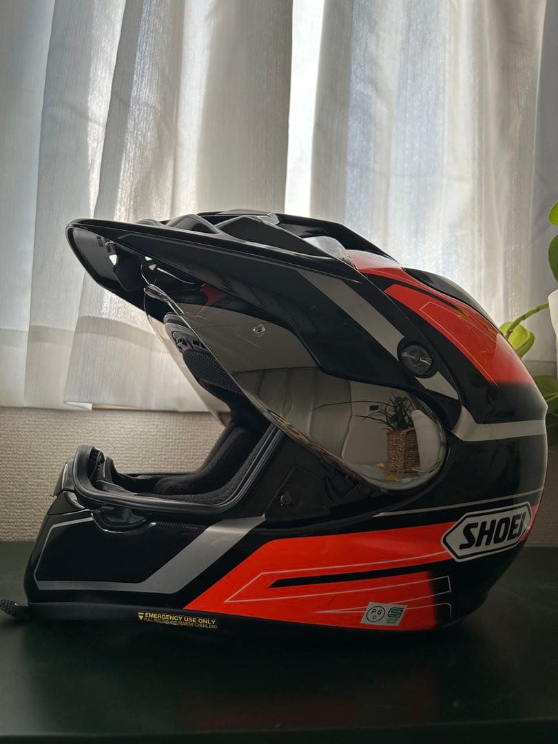 SHOEI フルフェイス　HORNET ADV Lサイズ　シールド２個セット