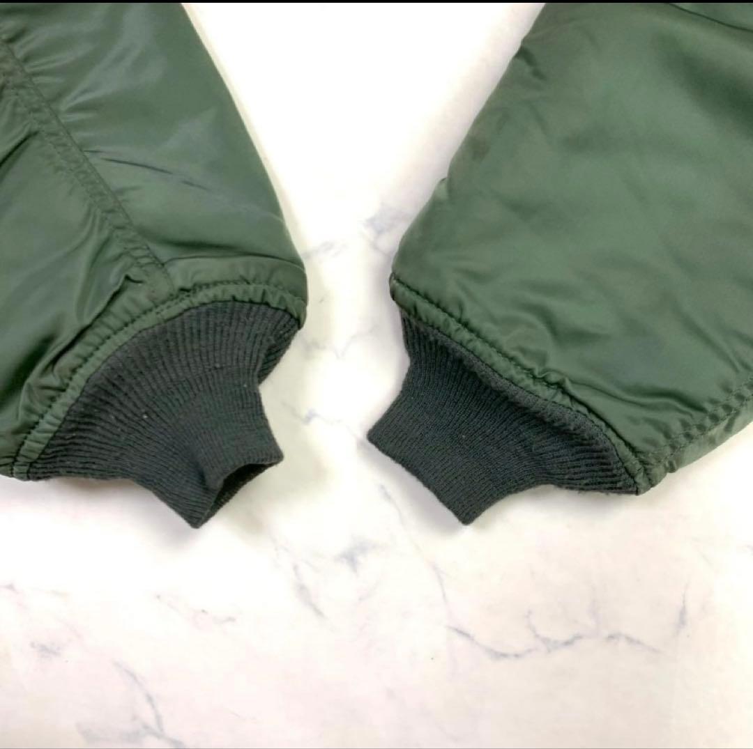 m*9様 80s旧タグ USA製 ALPHA MA-1 フライトジャケット M